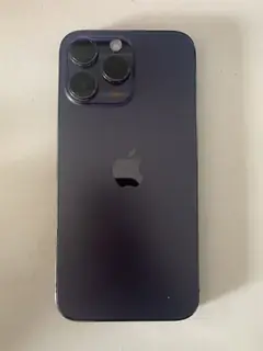 iPhone 14 Pro Max, Koyu Mor, arkadan