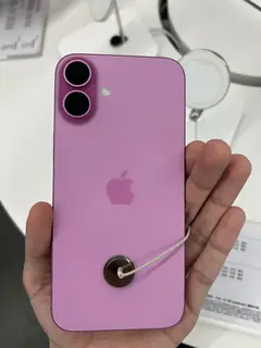 iPhone 16 Plus, Pembe, elde arkadan
