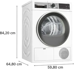Bosch Serie 4 WQG25100TR Isı Pompalı Kurutma Makinesi ürün görseli