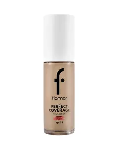 Flormar Perfect Coverage Yarı Parlak Bitişli SPF15 Fondöten ürün görseli