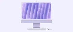 iMac 24 inç (M4) ürün görseli (Mor)