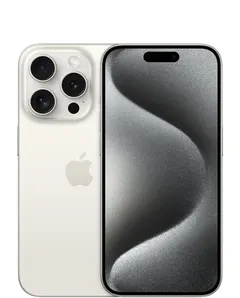 iPhone 15 Pro ürün görseli (Beyaz Titanyum)