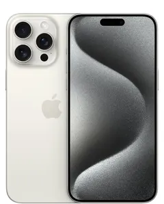 iPhone 15 Pro Max ürün görseli (Beyaz Titanyum)