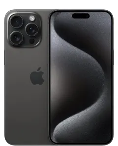 iPhone 15 Pro Max ürün görseli (Siyah Titanyum)