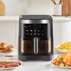 Karaca Gourmet XXXL Smart Screen Cam Hazneli Airfryer 9 L ürün görseli
