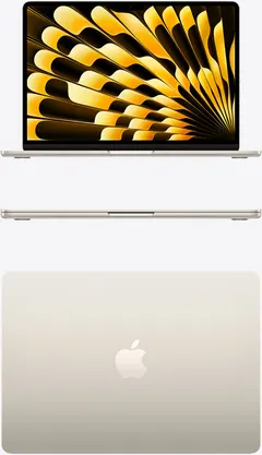 MacBook Air 15 inç (M5) ürün görseli (Yıldız Işığı)