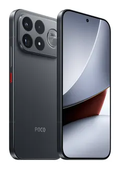 POCO F9 Ultra, önden ve arkadan (Siyah)
