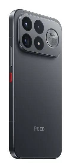POCO F9 Ultra, arkadan, üç çeyrek (Siyah)