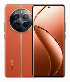 realme 12 Pro+ 5G, önden ve arkadan (Turuncu)