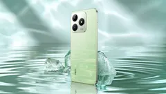realme C63, arkadan, sahne (Yeşil)