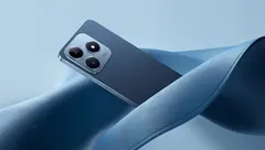 realme C63, arkadan, sahne (Mavi)