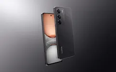 realme C75, arkadan ve önden (Siyah)