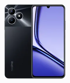 realme Note 50, önden ve arkadan (Siyah)