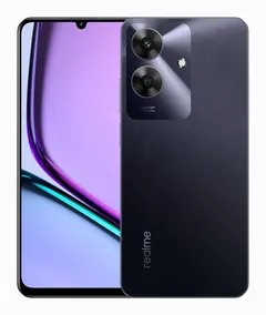 realme Note 60, önden ve arkadan (Siyah)
