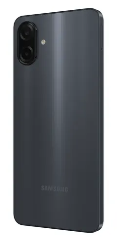 Galaxy A07 Siyah 128 GB, arkadan üç çeyrek (Siyah)