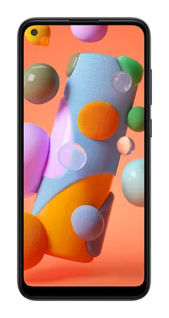 Samsung Galaxy A11, önden (Black)