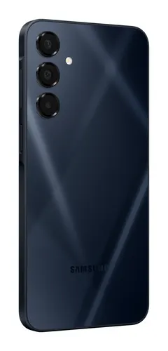 Galaxy A16 5G Siyah 256 GB, arkadan üç çeyrek (Siyah)
