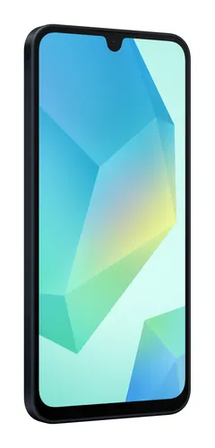 Galaxy A16 5G Siyah 256 GB, önden üç çeyrek (Siyah)