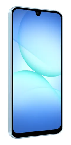 Galaxy A17 Mavi 128 GB, önden üç çeyrek (Mavi)