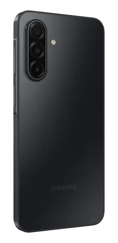 Galaxy A17 5G Siyah 128 GB, arkadan üç çeyrek (Siyah)