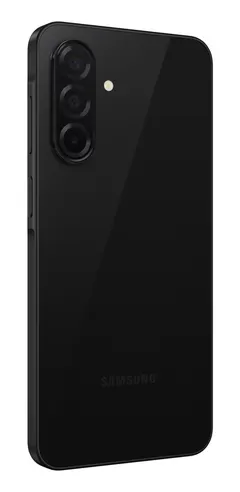 Galaxy A26 5G Siyah 128 GB, arkadan üç çeyrek (Siyah)