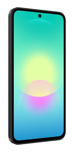 Galaxy A27 5G Siyah 256 GB Telefon, önden üç çeyrek (Siyah)