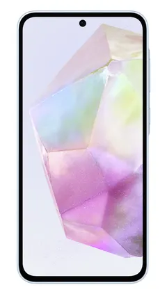 Galaxy A35 5G Buz Mavisi 256 GB, önden (Buz Mavisi)