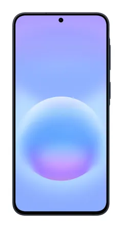 Samsung Galaxy A57 5G, önden (Lacivert)