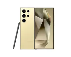 Samsung Galaxy S24 Ultra ürün görseli (Titanyum Sarı)