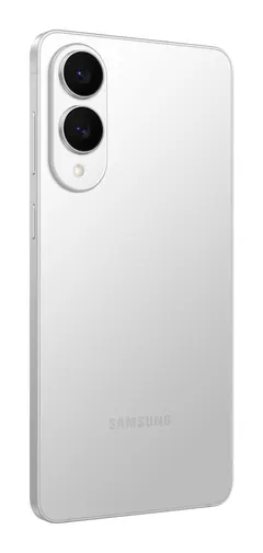 Samsung Galaxy S25 Edge, arkadan üç çeyrek (Titanium Silver)