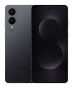 Samsung Galaxy S25 Edge, önden ve arkadan (Titanium Jetblack)