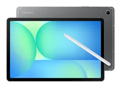 Samsung Galaxy Tab S10 FE, önden, S Pen ile (Gri)