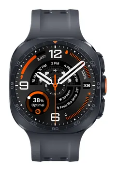 Samsung Galaxy Watch Ultra2, önden (Titanium Gri)
