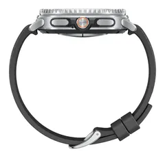 Samsung Galaxy Watch8 Classic 46 mm, yandan, kordon kapalı (Siyah)
