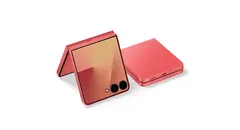 Samsung Galaxy Z Flip7 ürün görseli (Mercan)