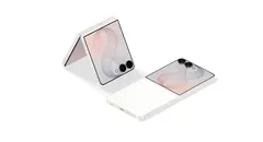 Samsung Galaxy Z Flip8 ürün görseli (Krem)