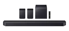 HW-Q990H Soundbar 11.1.4 Kanal, set önden (soundbar, subwoofer, arka hoparlörler, kumanda) (Siyah)