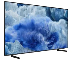 55" QLED Smart TV QE55Q8FAAUXTK, önden üç çeyrek (sağ), ekran görünür