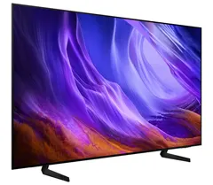 55" OLED 4K Vision AI Smart TV QE55S85HAEXTK, önden üç çeyrek (sağ), ekran görünür