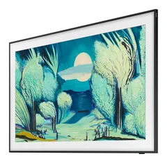 Samsung The Frame LS03F, önden, ayaksız (Siyah)
