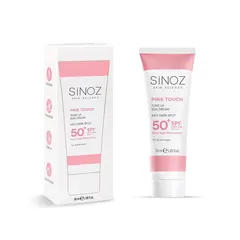 Sinoz Pink Touch Aydınlatıcı SPF50+ Pembe Güneş Kremi 50 ml ürün görseli