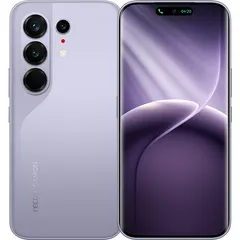 TECNO CAMON 50 Ultra 5G, arkadan ve önden (ön+arka bir arada) (Mor)