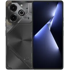TECNO POVA 6 Pro 5G, arkadan ve önden (ön+arka bir arada) (Siyah)