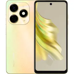TECNO SPARK 20, arkadan ve önden (ön+arka bir arada) (Altın)