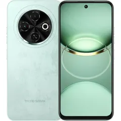 TECNO SPARK 30C, arkadan ve önden (ön+arka bir arada) (Yeşil)
