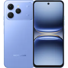 TECNO SPARK 40, arkadan ve önden (ön+arka bir arada) (Mavi)