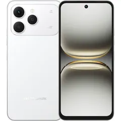 TECNO SPARK 40, arkadan ve önden (ön+arka bir arada) (Beyaz)