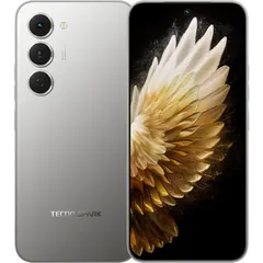TECNO SPARK 40 Pro, arkadan ve önden (ön+arka bir arada) (Gri)