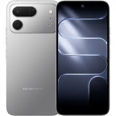 TECNO SPARK 50 Pro, arkadan ve önden (ön+arka bir arada) (Gri)