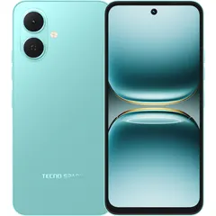 TECNO SPARK Go 2, arkadan ve önden (ön+arka bir arada) (Yeşil)